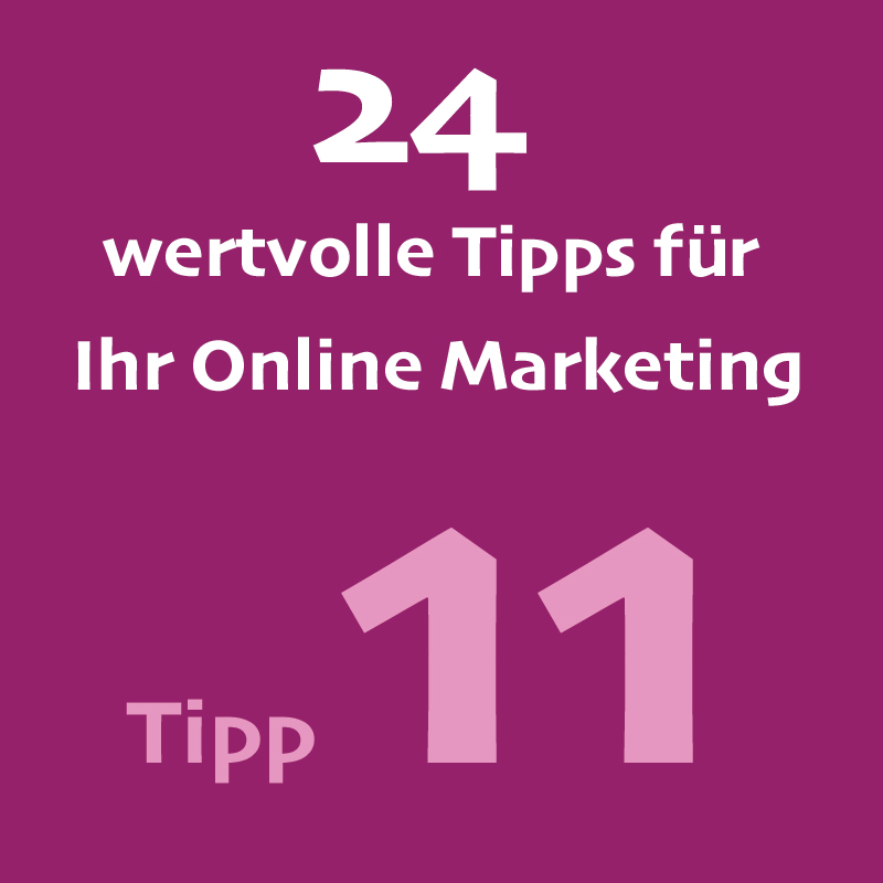 Tipp11 Onlinemarketing