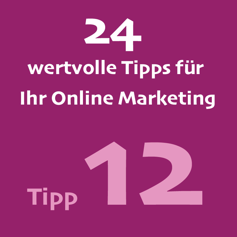 Tipp12 Onlinemarketing