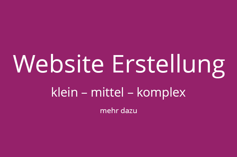 websiteerstellung